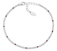 Amen Bracciale Tennis Unisex Argento 925 Gioiello Tennis Mania Trendy cod. BT1B7BR17