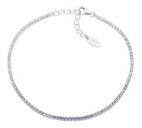 Amen Bracciale Unisex Collezione Tennis Mania. Gioiello Realizzato in Argento 925 di Colore rodio e zirconi Multicolor Viola e Bianchi. Lunghezza: 17 + 3 cm. La referenza è BT1DEBVI17