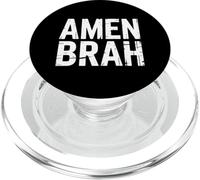 Amen Brah Detto Divertente Donne Uomini PopSockets PopGrip per MagSafe