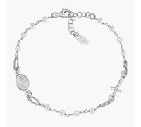 AMEN BROBPSW3 Bracciale Rosario con Perle di Cristallo