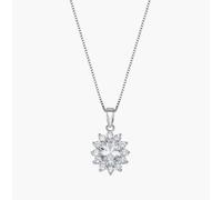 AMEN CLLDGBBB Collana Royal Lady Zircone Bianco