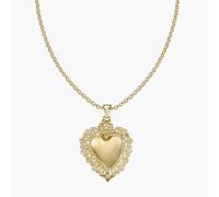 AMEN CLSCG2 Collana con Pendente Sacro Cuore Dorato