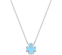 Collana Junior AMEN CLSMANBAZ Argento 925% Celeste
