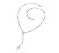 Collana Donna Rosario AMEN CROJRB Argento 925% Croce