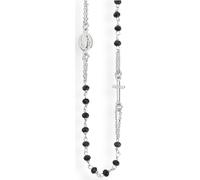 Amen Collana Rosario Donna Uomo Argento 925 Cristalli CROB3 CROBN3 CROBG3 CROBC3