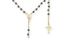 Amen - Collana Rosario In Argento 925 Con CristalIi CROGBL4