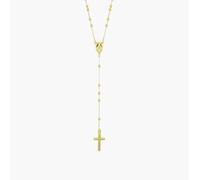 AMEN CRO20G Rosario Classico Dorato con Grani 2 mm