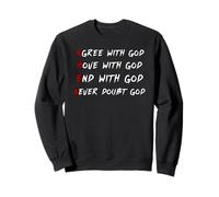 Amen d"accordo Move End With Never Dubt Dio Matching Christian Felpa