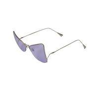 AMEN Donna Tuthy A20S177 Occhiali da sole outlet Metallo Argento Viola Farfalla