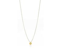 Amen Gioielli, Collana con Angelo, Collana Donna Argento 925 Giallo, Regalo Donna