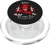 Amen, ma prima volta caffè amato cafe chiesa detto PopSockets PopGrip per MagSafe