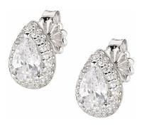 Amen Orecchini "Goccia d'Amore" in Argento con Zirconi