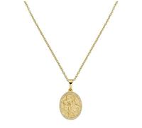 AMEN, (P) SACRED, COLAR GOLD PVD 40+5+5cm, PRATA 925 (3,74GR), SAGRADO