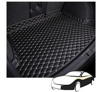 AMENAS Auto Tappetino per Bagagliaio in Pelle, per Renault Captur 2020-2024 su Misura Vasca Baule Tappeto,AntiGraffio Antiscivolo Protezione Accessori,C Black Beige