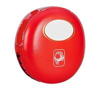 AMENGJ Cuscinetti da Boxe 1PC Muay Thai Mano Target Ispessito in Microfibra di Pelle Boxe velocità MMA Sanda Piccolo Taekwondo(Red)