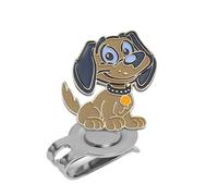 AMENGJ Marcatori per Palline Golf Accessori 1pc Golf Hat Clip Magnetic Ball Marker Stylish Accessory for Caps(Dog Hat Clip)