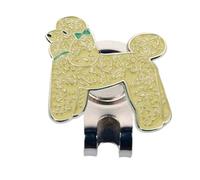 AMENGJ Marcatori per Palline Golf Accessori Accessori da Golf, marcatore for Palline, Clip for Cappello, Segno in Metallo Rimovibile(Color 9)