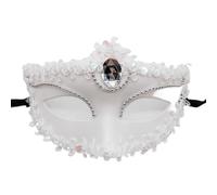 AMENGJ Maschera Veneziana 1 maschera di bellezza elettrolitica carina for compleanno, matrimonio, ballo, concerto, bar, KTV, performance, decorazioni for feste Halloween(Style 1)