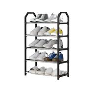 AMENGJ Scarpiera Scarpiera creativa a 5 strati for la casa, componente rimovibile e facile da montare for l'armadio portaoggetti del dormitorio(41x18.5x63.5 black)