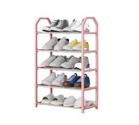 AMENGJ Scarpiera Scarpiera creativa a 5 strati for la casa, componente rimovibile e facile da montare for l'armadio portaoggetti del dormitorio(41x18.5x63.5 pink)