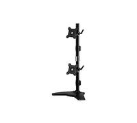 Amer Networks AMR2SV supporto da tavolo per Tv a schermo piatto 61 cm (24") Libera installazione Nero