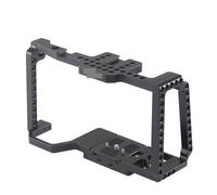 Amera Cage, Video Film Movie Making Cage + Piastra a sgancio rapido 1/4quot;+3/8quot;Scarpa fredda filettata, for fotocamera 4K/6K for BMPCC 4K 6K