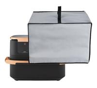 Amerbtech Copertura antipolvere per friggitrice ad aria, resistente al calore, impermeabile, in tessuto di nylon per friggitrice ad aria Ninja Foodi MAX Dual Zone AF400UK/AF500UK (grigio)