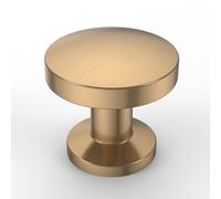 Amerdeco 10 pomelli per mobili, color bronzo champagne, per armadi, cassetti, porte, comò, UK0071