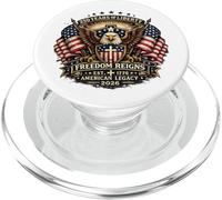 America 1776-2026 Anniversario della Libertà Vintage PopSockets PopGrip per MagSafe
