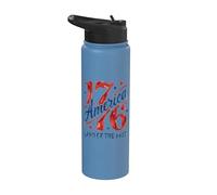 America 1776 Terra dei Liberi Stainless Steel Insulated Water Bottle