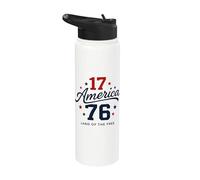 America 1776 Terra dei Liberi Stainless Steel Insulated Water Bottle