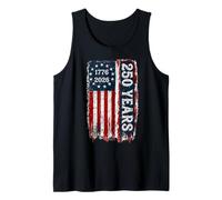 America 250th Independence Day 250 Anniversary USA Flag Canotta