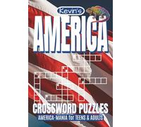 America Crossword Puzzle: Crossword Puzzles with Easy to Read Print about America, the United States, History and More! | 6 x 9 inches | 120 pages | 60 Puzzles | Fun for Vacations, Travel and Downtime