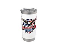 America First Patriotic Bicchiere termico in acciaio inox doppia parete