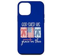 America God Shed His Grace on Thee God Shed His Grace on Me Custodia per iPhone 12 mini