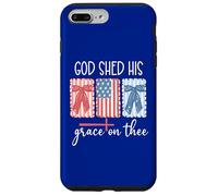 America God Shed His Grace on Thee God Shed His Grace on Me Custodia per iPhone 7 Plus/8 Plus