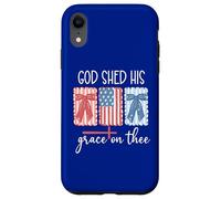 America God Shed His Grace on Thee God Shed His Grace on Me Custodia per iPhone XR