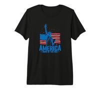 America, la Patria della libertà Maglietta Premium