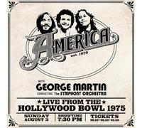 AMERICA - LIVE FROM THE HOLLYWOOD BOWL 1975 - NATURAL COLOURED - RSD 2024 - 2 LP