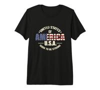 America Nata per Essere Forte Maglietta Premium