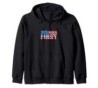 America Prima Felpa con Cappuccio