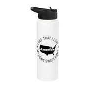 America Terra che amo Stainless Steel Insulated Water Bottle