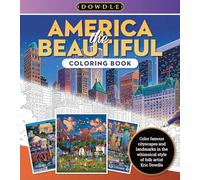 America the Beautiful Coloring Book: Color famous cityscapes and landmarks in the whimsical style of folk artist Eric Dowdle (4)