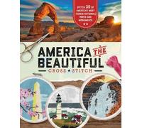 America the Beautiful Cross Stitch (Tascabile)