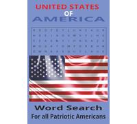 AMERICA THE BEAUTIFUL word search book: Word Searches with Easy to Read Print about America the Beautiful,most popular countryt, Why we love America ... Gift for Vacations, Holidays and Free Times