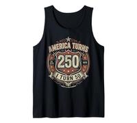 America Turns 250 I Turn 50 Since 50th Birthday Vintage Canotta