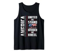 America United We Stand Patriotic 4th of July Canotta