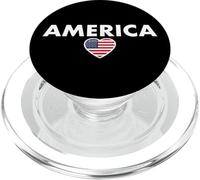 America USA Bandiera Americani PopSockets PopGrip per MagSafe