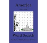 America Word Search Puzzle Book: Word Searches With Easy To Read Print about America, States, Towns and More | 6 x9 inches, 110 pages 50+ Puzzles ... Gift for Vacations, Holidays and Free Times