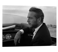 American Actor Paul Newman, Venice, 1963 Stampa su vetro acrilico